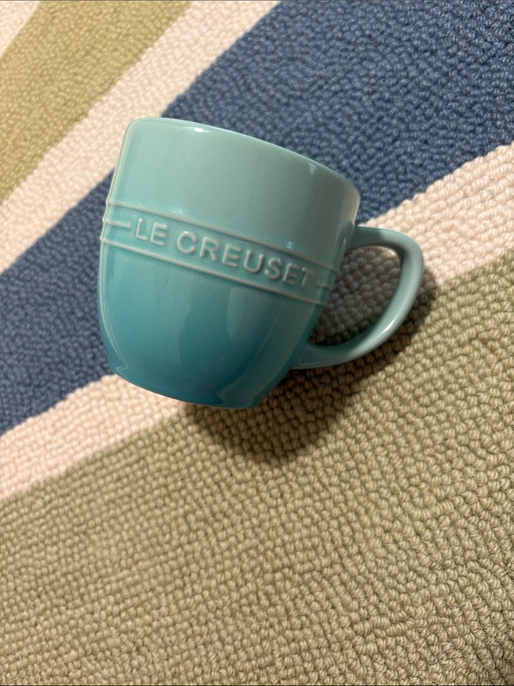 Le Creuset Manila Cool Mint 12oz Stoneware Mug